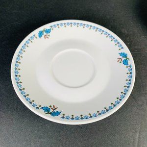 NORITAKE Progression BLUE MOON Saucer Porcelain Vintage
